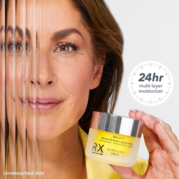 Milk RX Advanced Better Aging Cream Beekman 1802 - New In Box 1.69 fl oz - Picture 8 of 16